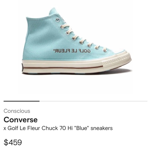 Limited Edition Converse x Golf Le Fleur High Tops - Picture 6 of 6